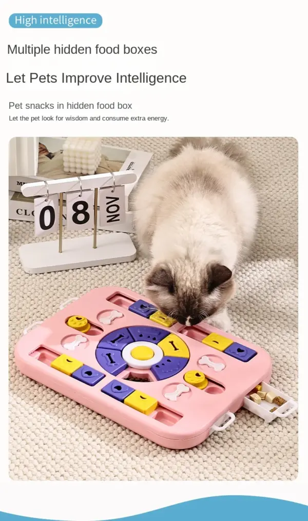 Hundespielzeug für Welpen, interaktives Hundespielzeug für das Training, Hundeanreicherungsspielzeug für große, mittelgroße und kleine intelligente Hunde, Haustier-Puzzles - Image 12