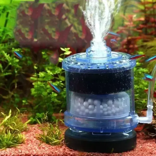 New Aquarium Filter Fish Tank Shrimp Pond Air Pump Biochemical Sponge Filter Bio Sponge Filter Aquarium Filtration Accessories - Image 6