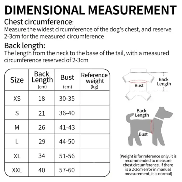 Soft Warm Dog Clothes Fleece Pet Dogs Jumpsuits Pet Clothing for Small Dogs Puppy Cats Clothes Chihuahua Yorkshire Costume Coat - Image 6
