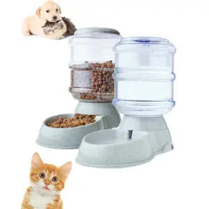 3,8 L Große Kapazität Pet Feeder Schüsseln Kleine Hundefutter Schüssel Automatische Wasser Dispenser Hund Katze Futter Wasser Schüssel Welpen haustier Zubehör