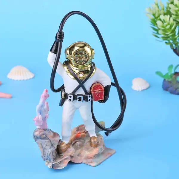 Aquarium Landscaping Oxygen Pneumatic Toy Diver Ecological Fish Tank Decorations - Image 6