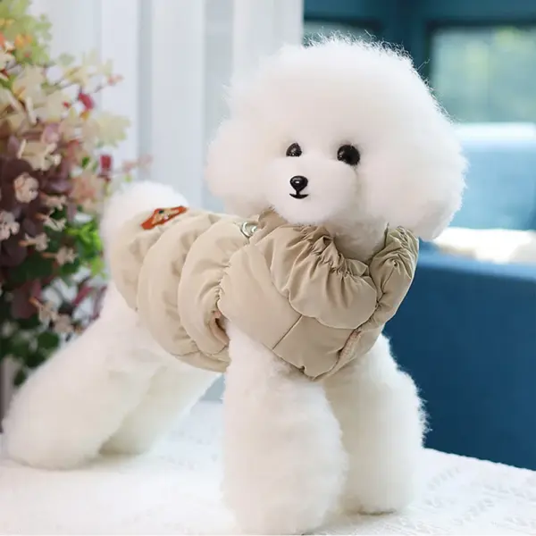 Soft Warm Dog Clothes Winter Padded Puppy Cat Coat Jacket For Small Medium Dogs Chihuahua French Bulldog Poodle Vest Pet Outfit - Image 18