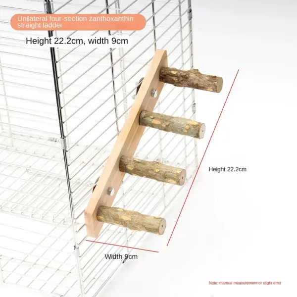 4/6/8 Step Bird Climbing Ladder Pet Interactive Ladder Parrot Grinding Claws and Teeth Climbing Toy Interactive Bird Accessories - Image 11