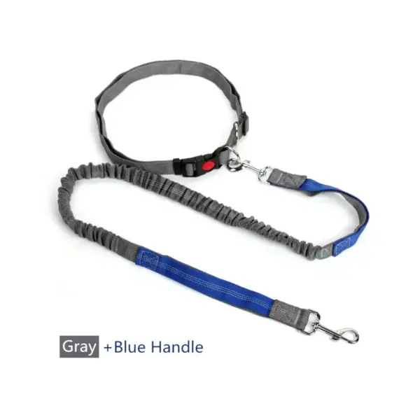 Retractable Dog Leash with Adjustable Waist Rope Hand Free Running Jogging Cycling Big Dogs Pet Elasticity Lead Pet Supplies - Image 3