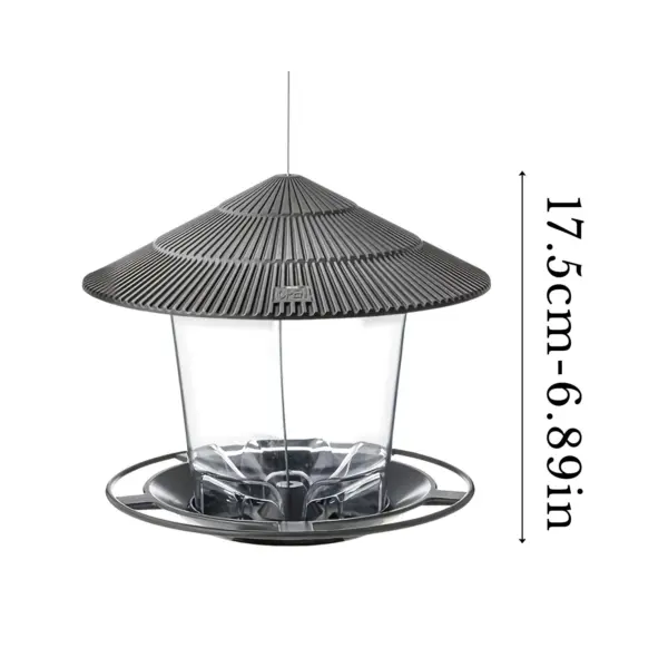 Outdoor hanging bird feeder,Outdoor bird feeder,Automatic hummingbird feeder for garden,Bird Feeding Supplies - Image 6