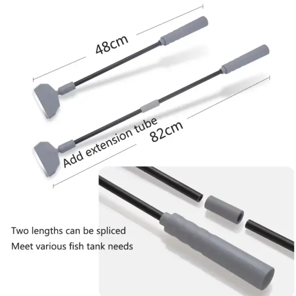Aquarium Aquarien Reinigungswerkzeuge Kit Algen Tank Reiniger Set Aquarium Reiniger Aquarium Netz Schaber Schwamm Zubehör - Image 19