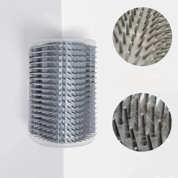 Cats Groomer Self Brush Corner Dog Massage Self Comb Wall Corner Rubs Catnip The Face With A Tickling Comb Pet Grooming Supply - Image 13