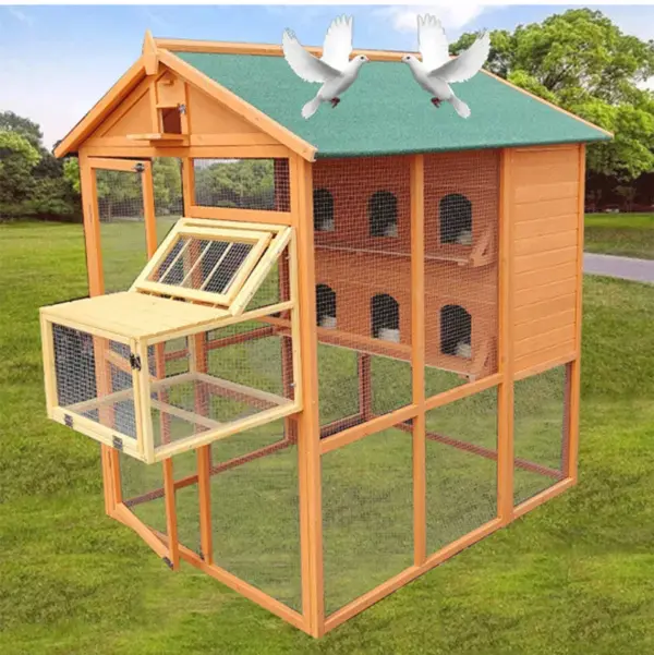 Manufacturer Outdoor Wooden Bird Cage Bird Nest Solid Wood  Cage  Cage  Nest Large  Breeding Special Cag - Image 12