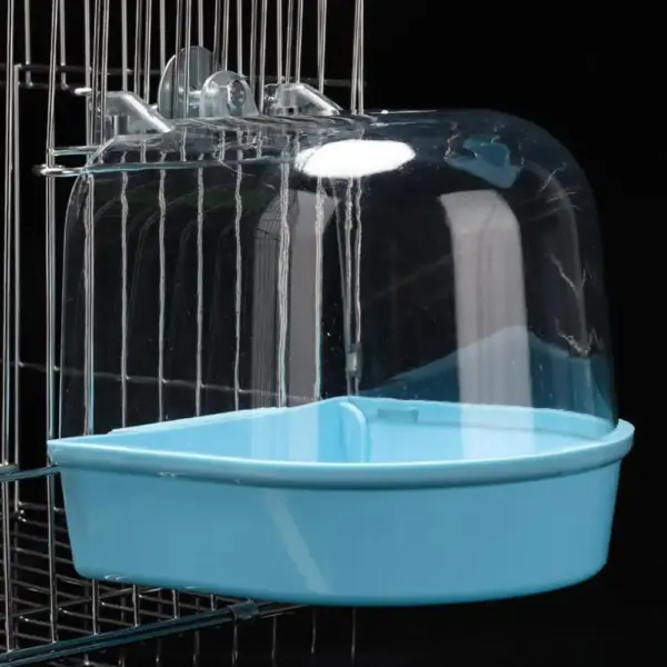 Hanging Bird Bath Is Waterproof Wear-resistant And Easy To Clean Cage-style External Bath For Birds Such As Parrots And Myn - Image 5