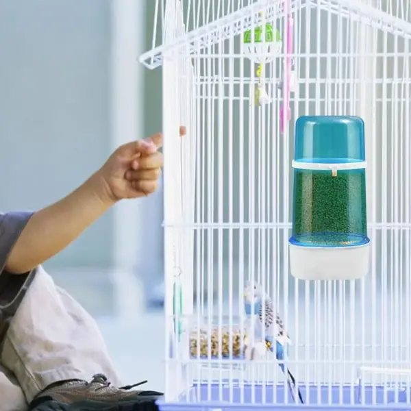 Bird Water Dispenser For Cage Automatic Bird Feeder And Waterer For Parrots Automatic Bird Feeder Bird Watering Supplies Water - Image 3