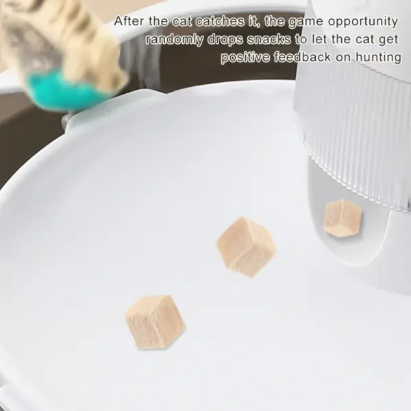 Katzen und Hunde spielen Partner Raubtier maschine interaktive Haustier Katze Spielzeug Puzzle Slow Food Training USB Aufladen Katzen futter Spielzeug Haustier sup - Image 15