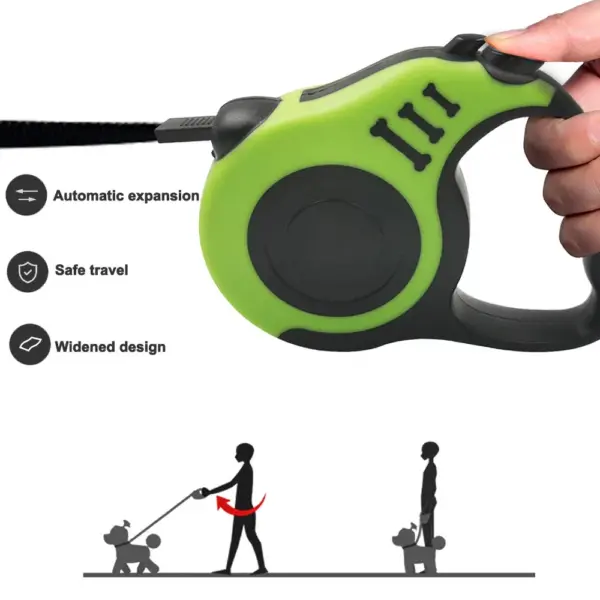 3m/5m Retractable Dog Leash Automatic Telescopic Tractor Dog Rope Flexible Nylon  Leash Traction Puppy Cats Dogs Pet Supplies - Image 12