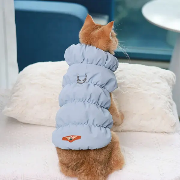 Soft Warm Dog Clothes Winter Padded Puppy Cat Coat Jacket For Small Medium Dogs Chihuahua French Bulldog Poodle Vest Pet Outfit - Image 21