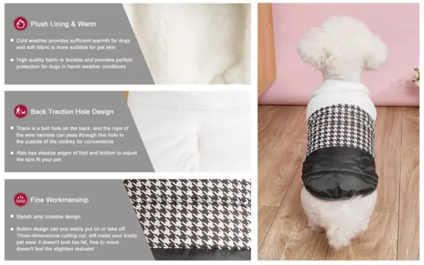 Winter Pet Coat Clothes for Dogs Winter Clothing Warm Dog Clothes for Small Dogs Christmas Big Dog Coat Winter Clothes Chihuahua - Image 30