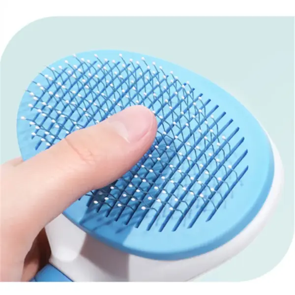 Hair Remover Brush Dog and Cat Non-slip Beauty Brush Dog Grooming Equipment Pets Stainless Steel For Dogs Pet Hair Removal Comb - Image 5