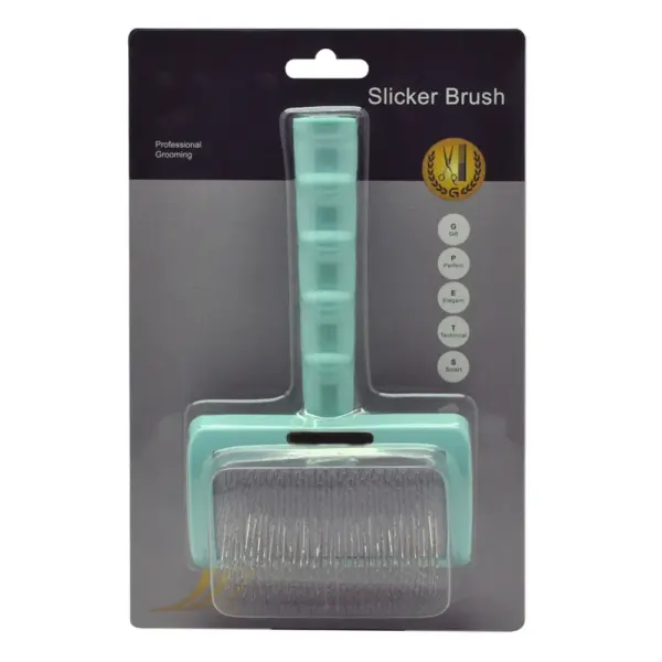 Long Pin Dog Slicker Brush Pet Brush for Long Haired Dogs Poodles Doodles Golden Doodle Brush for Grooming Removes Loose Fur - Image 14