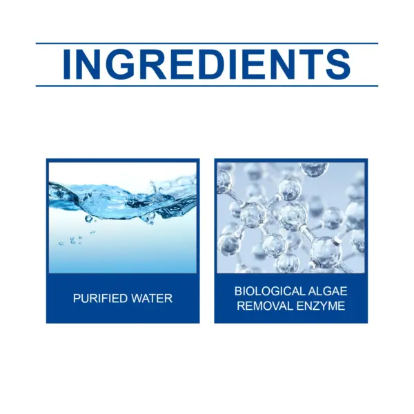Aquarium clarifier; clean aquarium stains and sludge, clear water control algal growth - Image 11
