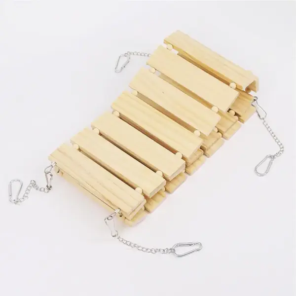 Bird Swings Weatherproof Wooden Bird Stand Heavy Duty Enrichment Toys Boredom-Relief Chicken Coop Accessories For Rooster Parrot - Image 8