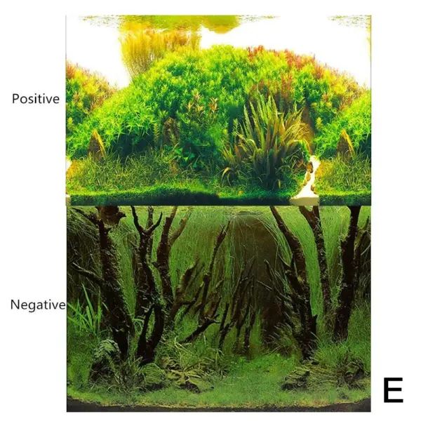 Aquarium Hintergrund Dekoration Aufkleber Aquarium Landschaft Aufkleber Poster Hintergrund für Aquarium Ozean Pflanze Aquascape Malerei - Image 8