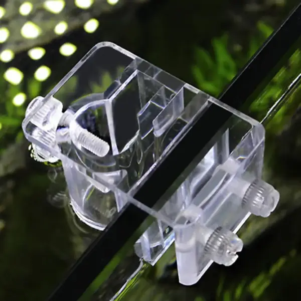 Aquarium Aquarium Dosierung Luftpumpen rohre Acryl befestigung Halter Version Wasser fisch Terrarium Zubehör transparent - Image 5