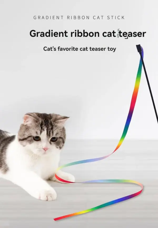 1PC Necken Katze Stick Außerhalb Necken Katze Spielzeug Necken Katze Necken Hund Spielzeug Necken Katze Stick Interaktive Spaß Haustier liefert - Image 10