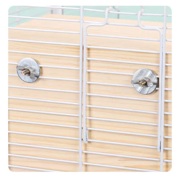 Wooden Bird House Nest Birds Breeding Box Pet Bird House Nest Bird Parrot Breeding Cages Pet Accessories Home Balcony Decoration - Image 5