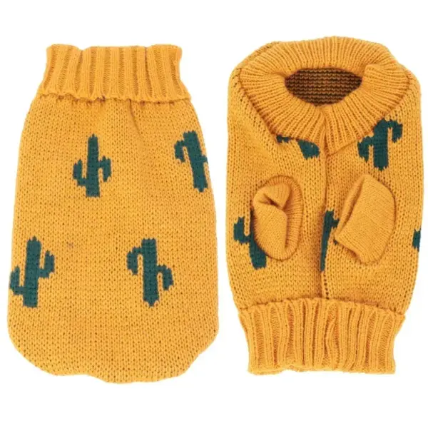 Cat Clothes Gatos Sweater Pet Dog Clothing for Small Medium Puppy Dogs Cats Winter Warm Coat Teddy Pug Jacket Soft Vest New - Image 8
