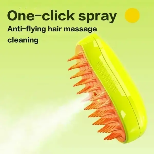 Dampfbürste für Katzen und Hunde, Dampfbürste, elektrisches Sprühgerät für Massage, Haustierpflege-Werkzeug, Haarausfall, 3-in-1 elektrische Sprays, Massagekämme - Image 4