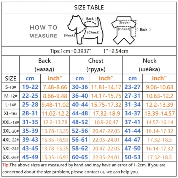 Winter Pet Dog Clothes Super Warm Jacket Thicker Cotton Coat Waterproof Small Dogs Pets Clothing For French Bulldog Puppy - Image 6