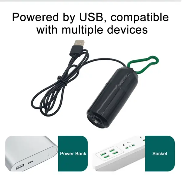Aquarium USB Air Pump Fish Tank Silent Air Compressor Aquarium Portable Mini Oxygenator Oxygen Aerator Aquarium Accessories 5v - Image 21