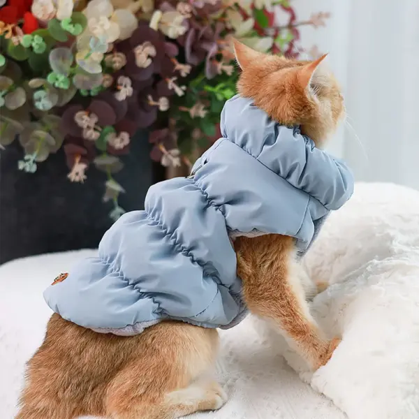 Soft Warm Dog Clothes Winter Padded Puppy Cat Coat Jacket For Small Medium Dogs Chihuahua French Bulldog Poodle Vest Pet Outfit - Image 22