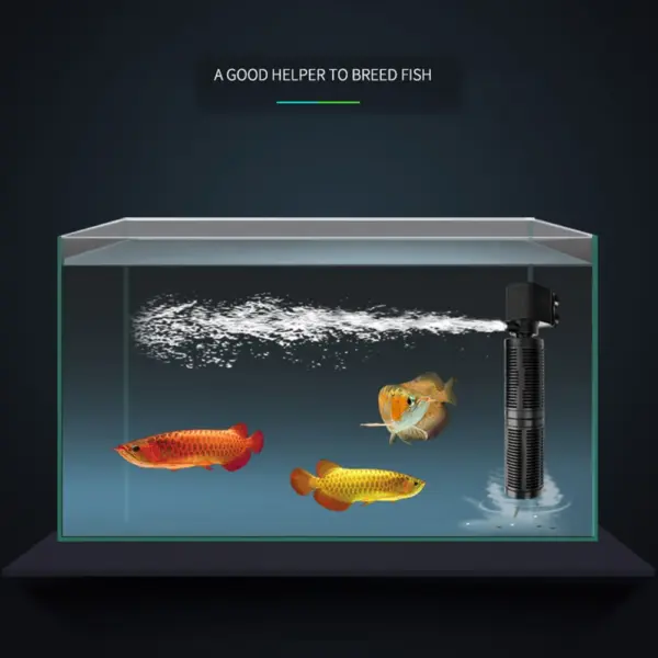 3 in 1 Aquarium Internal Filter Silent Aquarium Water Purifier Waterproof Submersible Fish Tank Filter Aquarium Accessories - Image 3