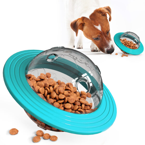 Interaktiver Leckerli-Ball für Hunde zum Auslaufen von Speisen für kleine und große Hunde. Verbessern Sie das IQ-Trainingsspielzeug. Dackel-Spielzeug für Welpen mit langsames Futter - Image 9