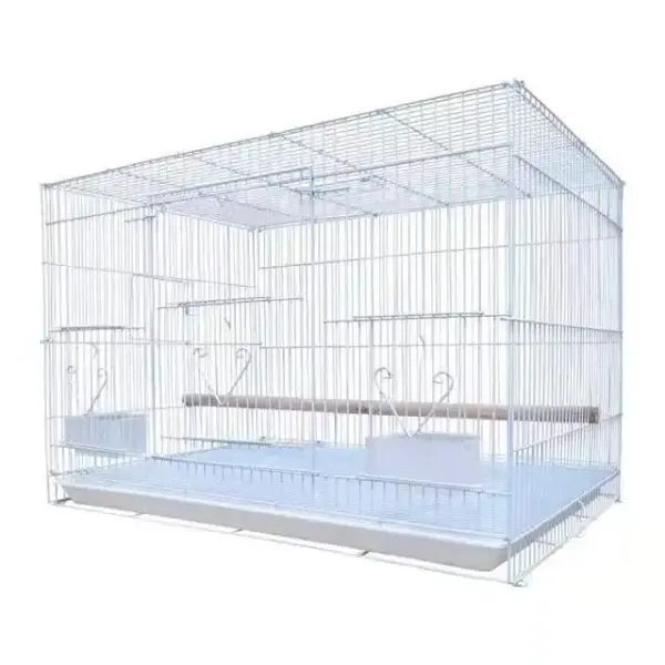 Bird Cage Breeding Cage Separable Double Spaced Square Metal Bird Large Bird Cages For Sale - Image 2