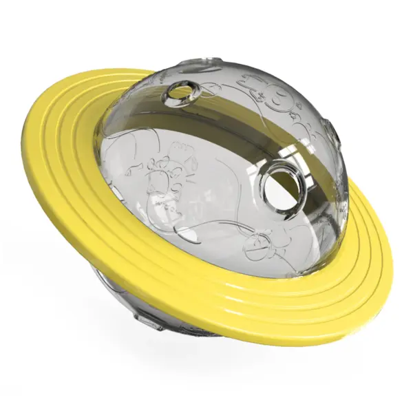 Interaktiver Leckerli-Ball für Hunde zum Auslaufen von Speisen für kleine und große Hunde. Verbessern Sie das IQ-Trainingsspielzeug. Dackel-Spielzeug für Welpen mit langsames Futter - Image 7
