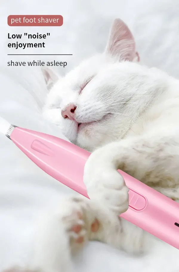 Hund Haar Trimmer Elektrische Hund Cutter Professionelle Pet Fuß Haar Trimmer Katze Pflege Friseur Schere Butt Ohr Pedikator - Image 16