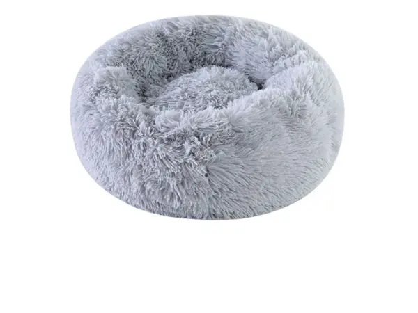 Plüsch-Haustiernest für Zuhause, Winter-Katzennest, Hundenest, warm, abnehmbar und waschbar, rundes Katzennest, Haustierbett, saisonale universelle Dekoration - Image 8