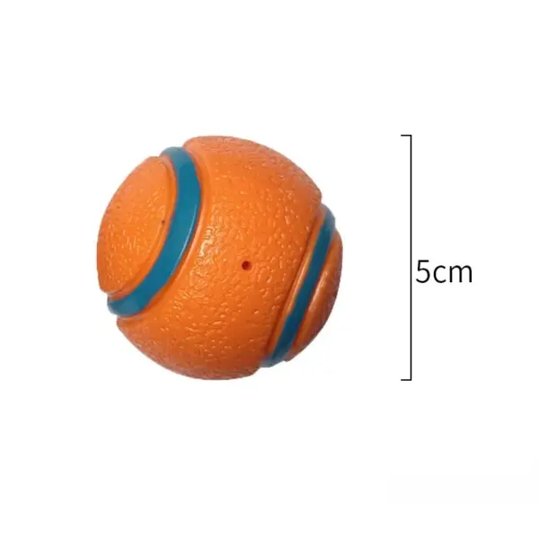 Hundespielzeugball, Hunde-Apportierungsball, Spielzeug, robuster Haustierball, Welpen-Kauspielzeug, fester, elastischer Springball, Haustierzubehör für große, mittelgroße und kleine - Image 7