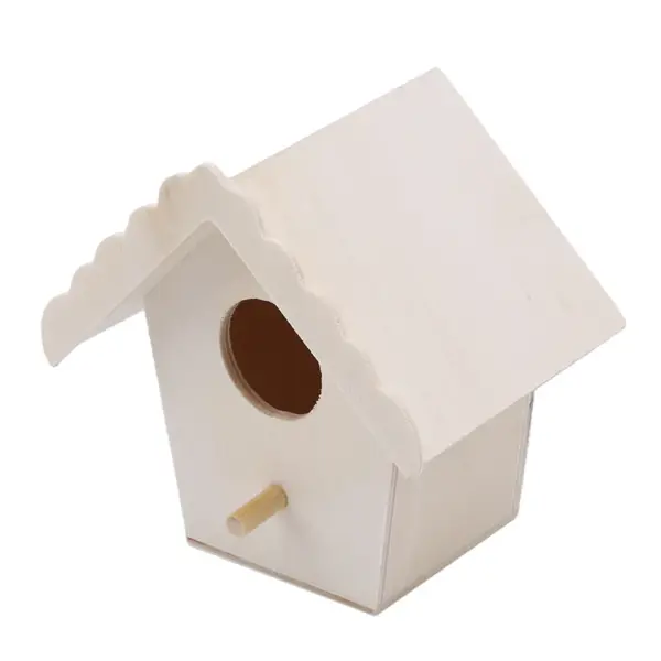 Bird Nest Garden Wooden Bird Cage Outdoor Hanging Birdhouse Box Garden Yard Decoration Pet Accessories Wooden Bird Cages - Image 16