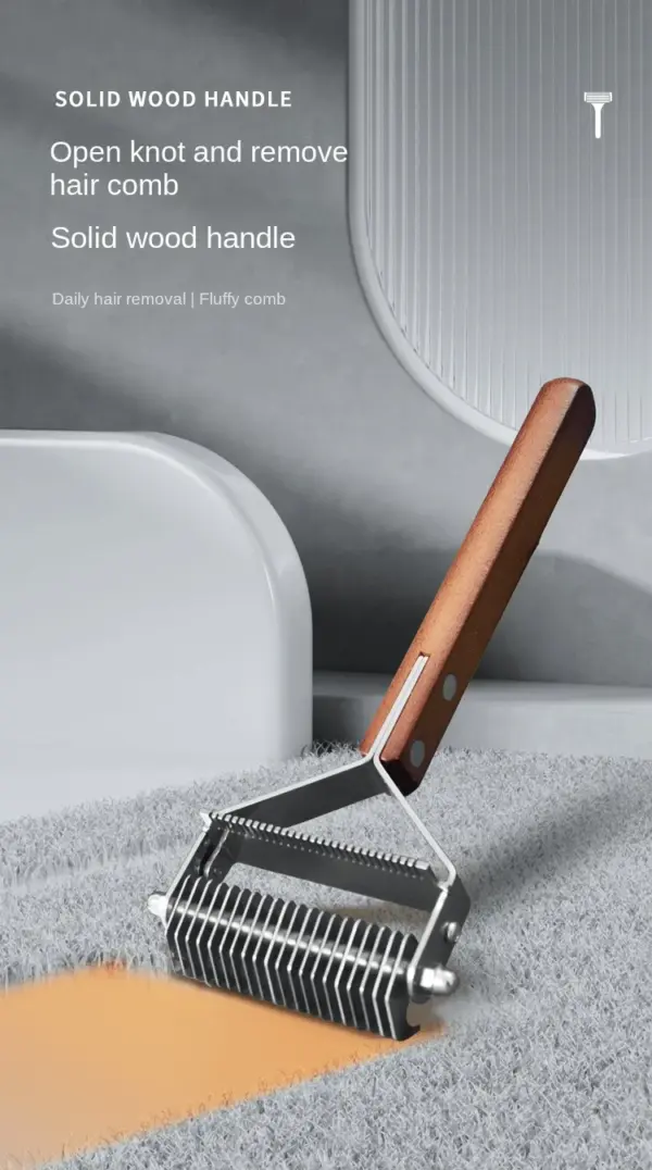 Pet Dog Brush Cat Comb Self Cleaning Pet Hair Remover Brush for Dogs Cats Grooming Tools Pets Dematting Comb Dogs Accessories - Image 9