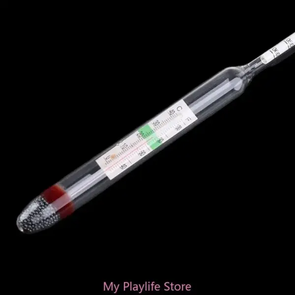 Aquarium Glass Hydrometer Fish Tank Water Temperature Thermometer for Saltwater Marine Aquariums 1.000-1.060 - Image 5
