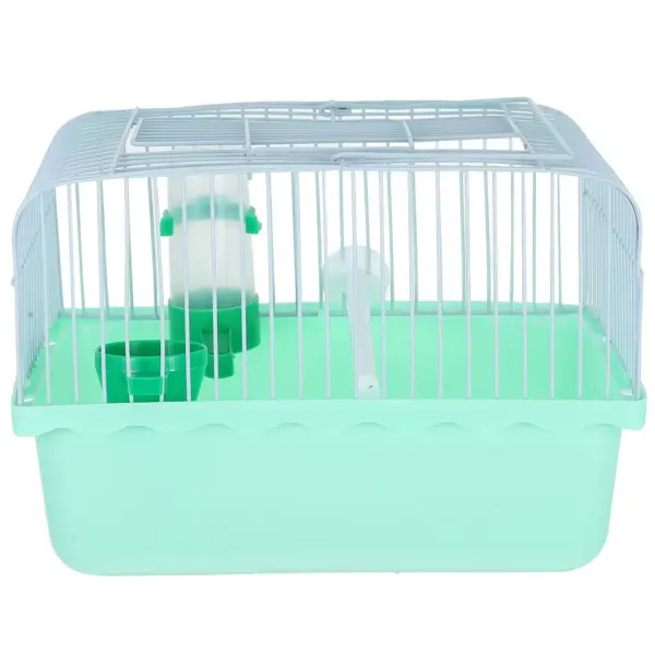 Portable Bird Cage for Travel Small Iron Parakeet Lovebird Cages Perch Food Box Water Dispenser Durable ABS Spacious Outdoor - Image 3