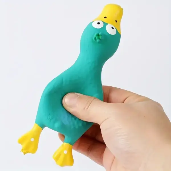 Hundes pielzeug machen ein Geräusch gurren des Hühner hundes pielzeug-langlebiges Latex kauen für interaktives Spiel und Zahn gesundheit kleiner bis mittlerer Rassen - Image 13
