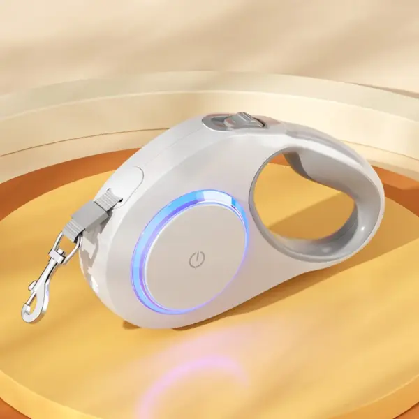 Automatic Retractable Dog Leash 5m LED Light Scalable Dog For Puppy Walking Running Outdoor Travel Hiking Traction Nylon Strap - Image 8