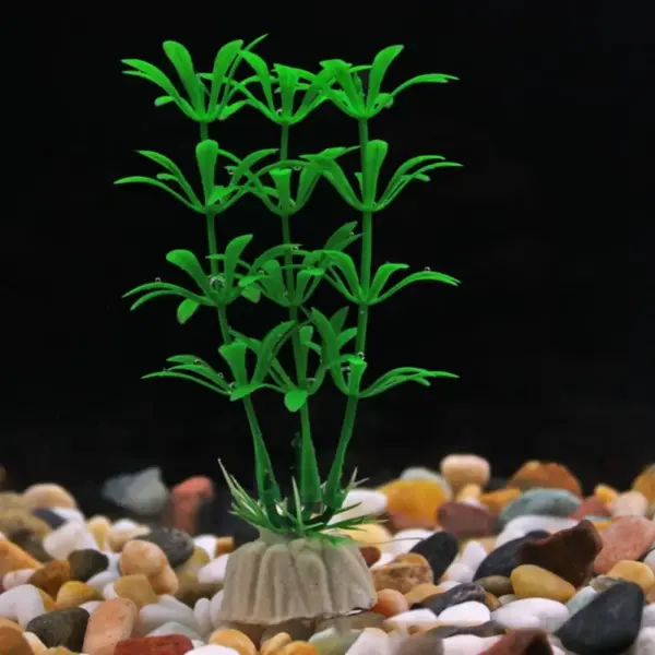 Artificial Aquarium Decor Plants Water Weeds Ornament Plastic Aquatic Plant Fish Tank Decorate Accessories Aquarium Accesories - Image 13