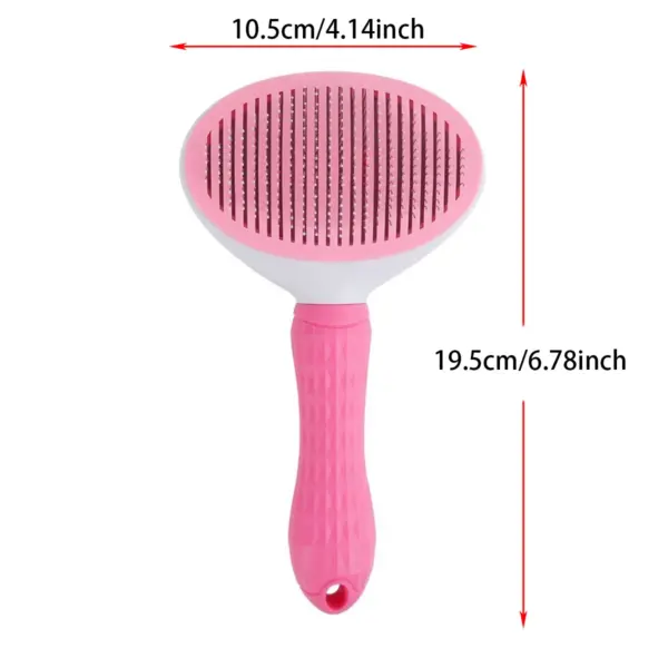 Hair Remover Brush Dog and Cat Non-slip Beauty Brush Dog Grooming Equipment Pets Stainless Steel For Dogs Pet Hair Removal Comb - Image 9