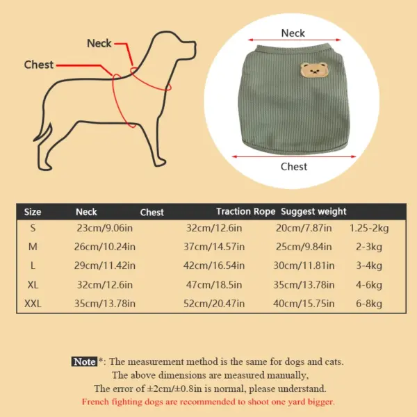 Dog Vest Pet Cat Clothing Four Colors Of Polyester Fabric Breathable Sweat Resistant Easy To Clean Fun Viewing - Image 9