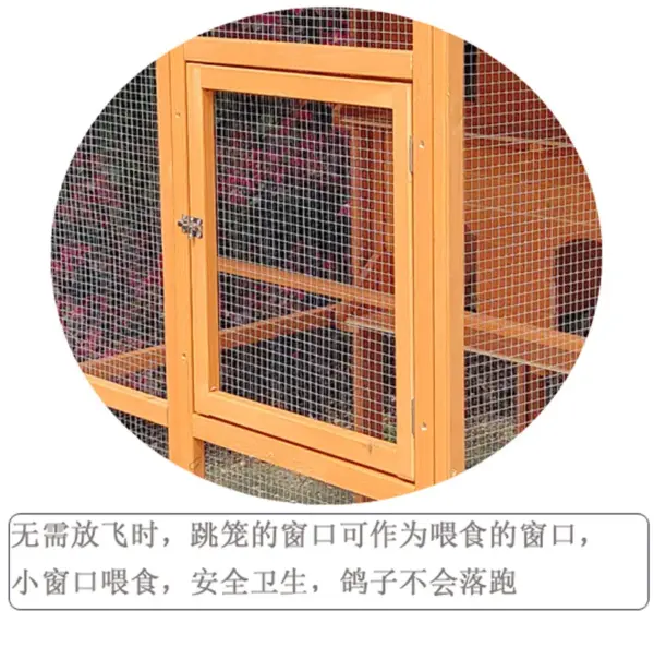 Manufacturer Outdoor Wooden Bird Cage Bird Nest Solid Wood  Cage  Cage  Nest Large  Breeding Special Cag - Image 17
