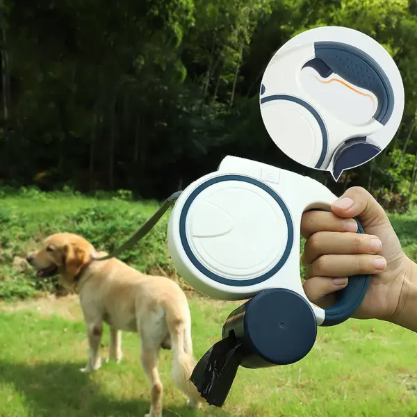 Automatic Retractable Dog Leash 5M Extendable Rope For Outdoor Walking Small Dogs Traction Rope Cat Lead Without Garbage Bag - Image 13