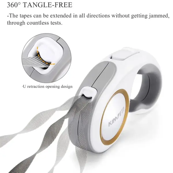 3M 5M Retractable Dog Leash Durable Nylon Pet Walking Leash Automatic Extending Dog Lead Rope for Small Medium Pet - Image 3